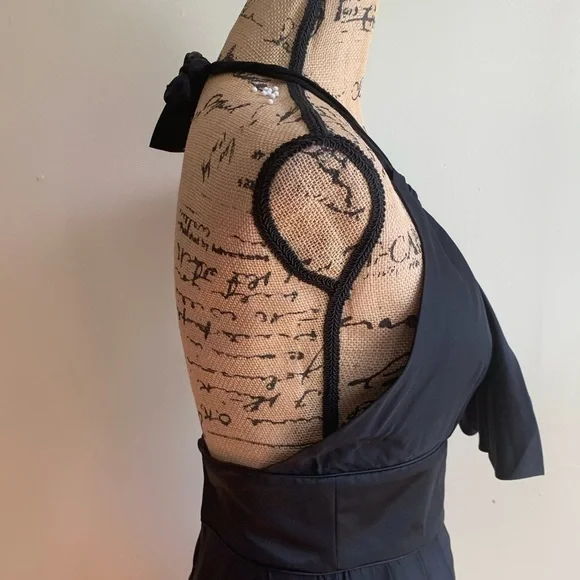 Thread Social black halter dress size 0 - Picture 5 of 11